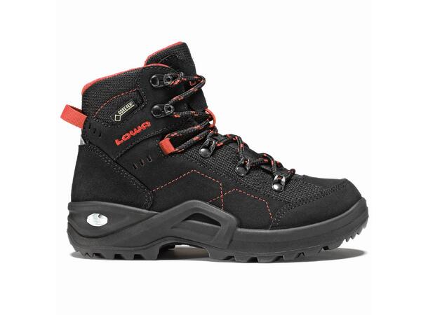 LOWA Kody III GTX Mid Jr 27-35 Grå/Gu 27 Tursko til barn 